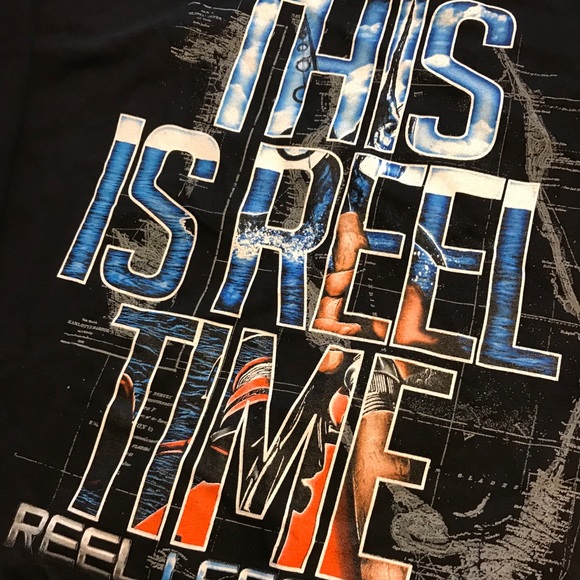 Reel Legends crew neck top, NWT - Picture 2 of 7